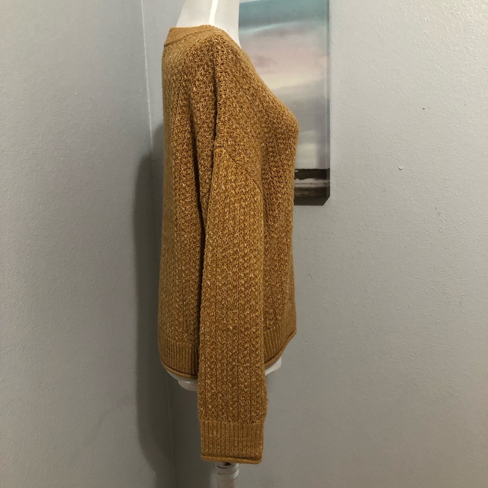 Universal Thread Mustard Knit Sweater - Picture 3 of 7